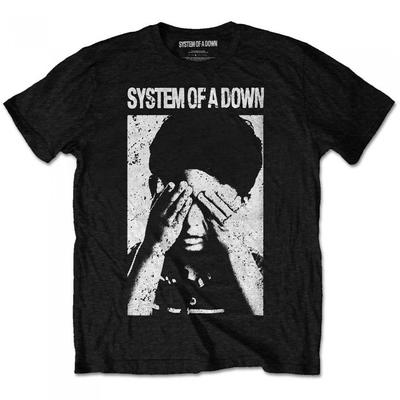 Футболка System Of A Down унисекс для взрослых «Не вижу зла»