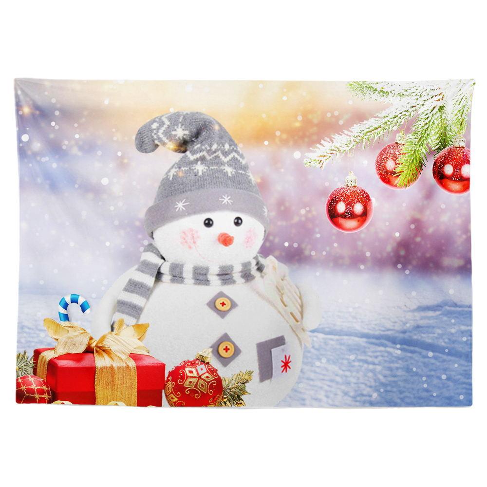 Рождественский гобелен, подвесная ткань, цифровая теплопередача, экологически чистая комната, детская комната, общежитие