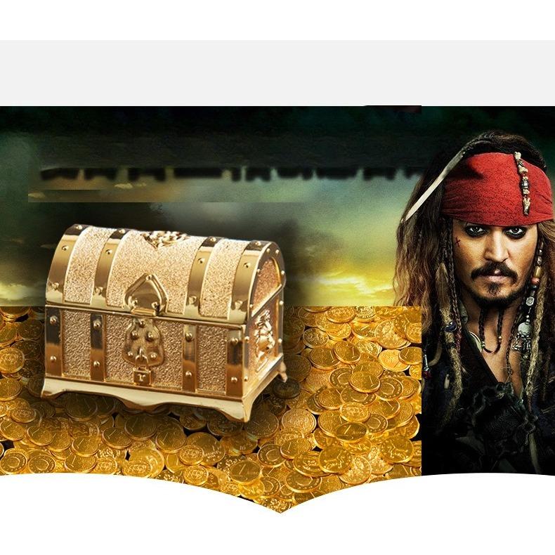 Metal Princess Jewelry Box, Treasure Box, Jewelry Storage Box, S Suitcase, Packaging Box