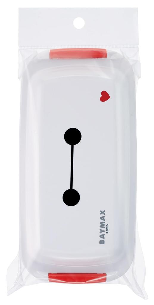 Skater Биомасса Бенто Легкий Одноярусный 530 мл Куполообразный Можно мыть в посудомоечной машине и использовать в микроволновой печи Сделано в Disney Baymax Коробка, Чистый, Ярус, Вместимость, Крышка, Безопасный, Япония, 26,