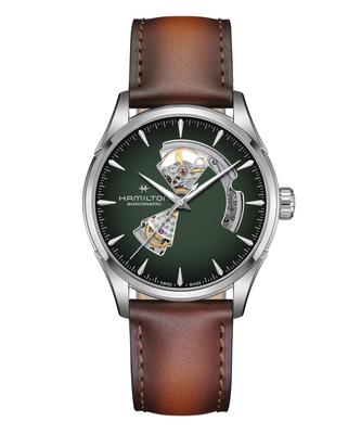 Hamilton Jazzmaster Open Heart Automatic Официально Гарантированные Часы, H32705560, Мужские, [Официально Импортированные]