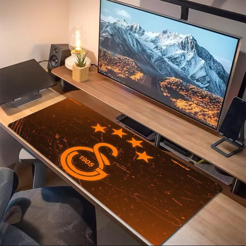 Galatasaray2 Print  Cushion Non-slip Laptop Tablet Big Mousepad XXL Mat Mini PC Playmat With Lock edge