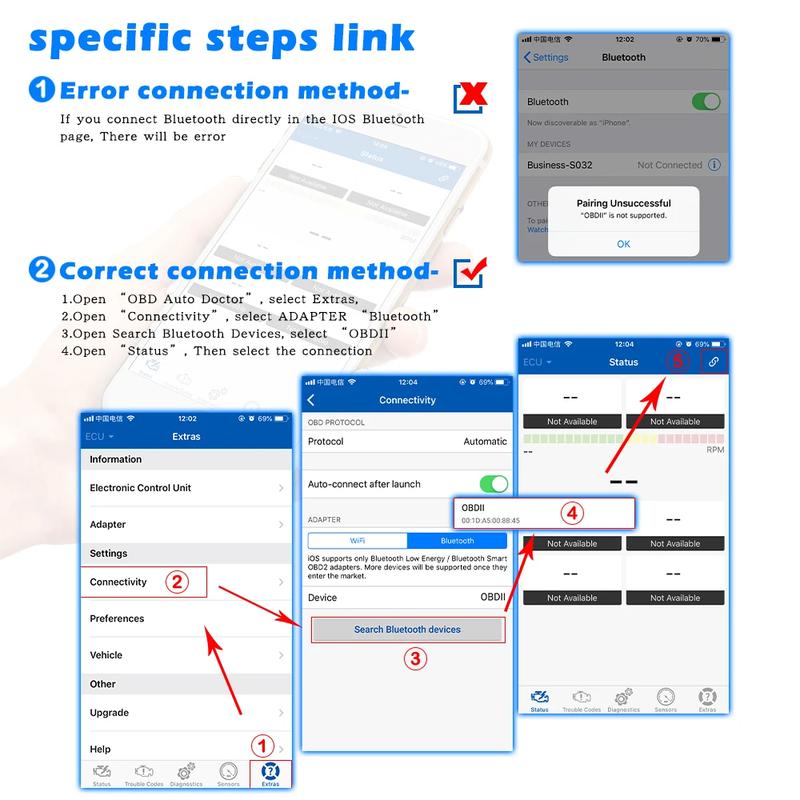 KONNWEI Bluetooth 5.0 PIC18f25k80 ELM327 V1.5 OBD2 OBD 2 Сканер ELM 327 V 1.5 Инструмент для диагностики автомобиля для Android/IOS PK Vgate iCar2