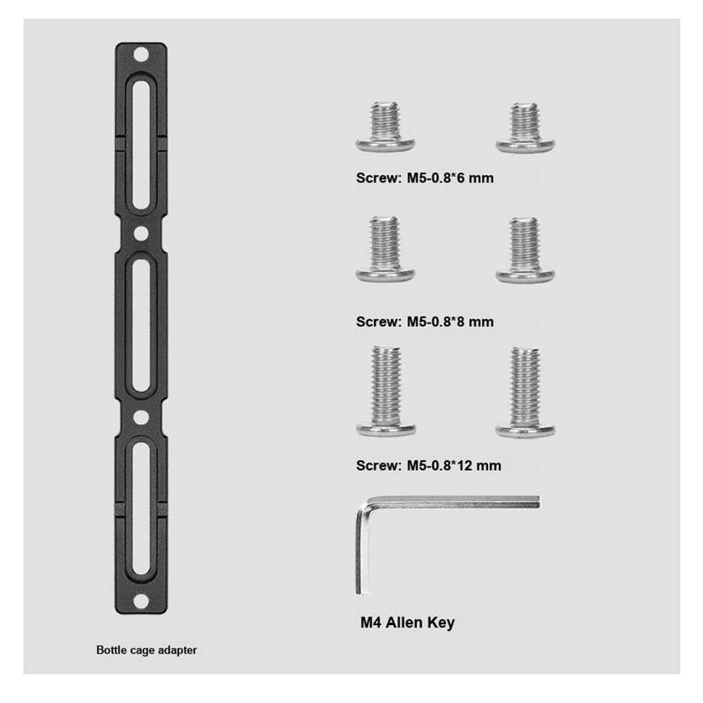 Aluminum Alloy Bicycle Water Bottle Racket Adjuster Bottle Cage Mount Adapter Bicycle Accessory