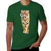 Tiger T-Shirt oversized customs animal prinfor boys mens workout shirts