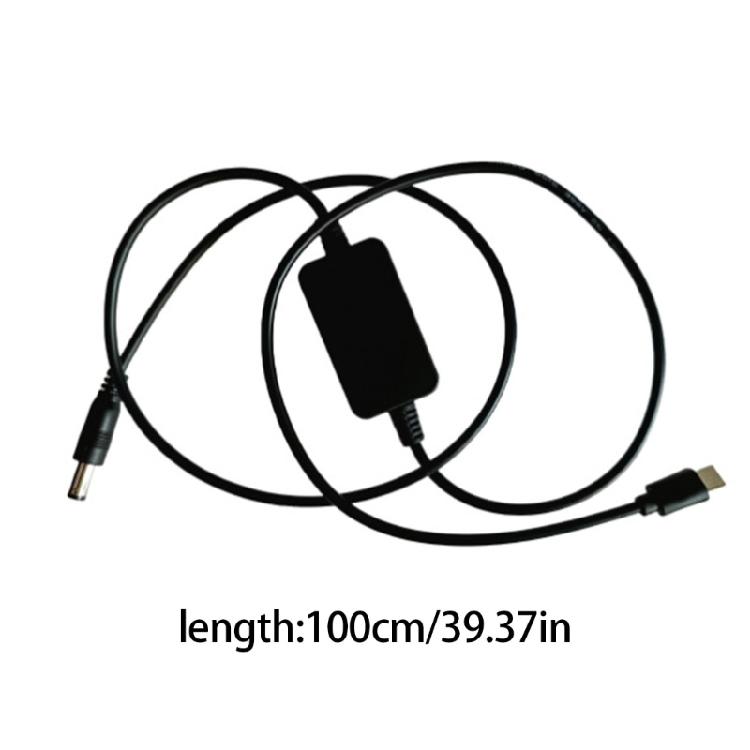 Кабель USB C на 24В Повышающий преобразователь Кабель Питания Type C 5В в 5.5ммx2.1мм 24В Преобразователь для Камеры Динамика