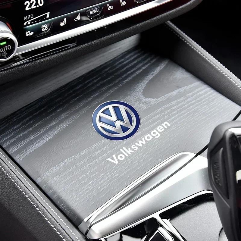 Для Volkswagen VW Эмблема Логотип Автомобиля Декоративные Наклейки Значок Наклейка Стайлинг Интерьера Для Volkswagen VW Scirocco Jetta Beetle Golf
