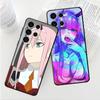 Роскошный мягкий чехол из ТПУ для Samsung Galaxy S20 Fe S21 S10 S9 S22 Plus S23 Ultra 5g S8 S7 S10e, чехол с рисунком Zero Two