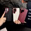 Для Samsung Galaxy S26 Ultra Чехол Роскошный Жесткий PU Модный Защитный Задний Чехол-Крышка Для Samsung S26 S25 Plus Ultra S25edge Корпус