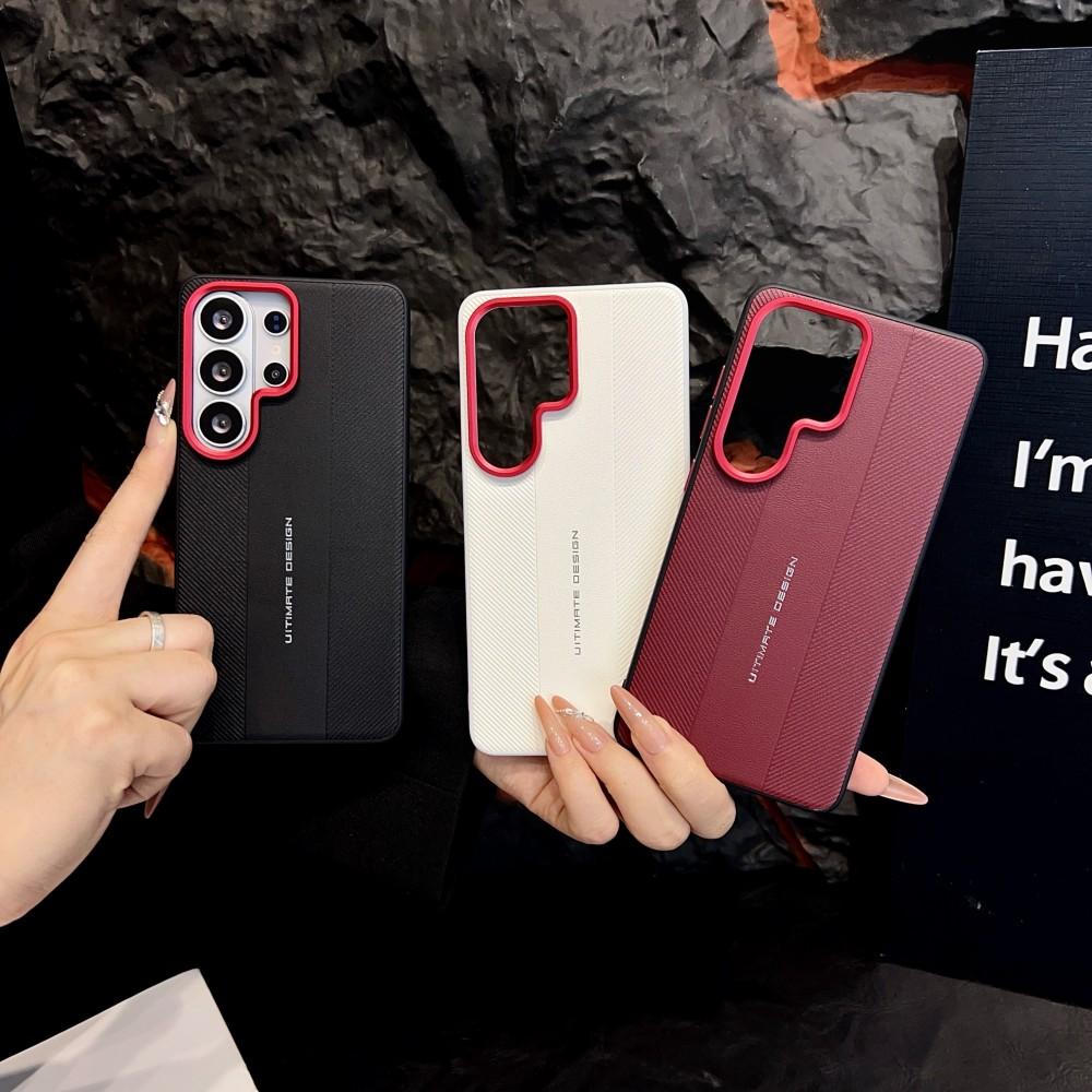 Для Samsung Galaxy S26 Ultra Чехол Роскошный Жесткий PU Модный Защитный Задний Чехол-Крышка Для Samsung S26 S25 Plus Ultra S25edge Корпус