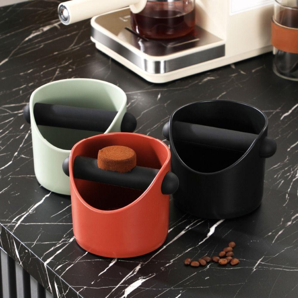Creative Coffee Grounds Storage Bucket Splash-proof Espresso Dump Bin Desktop Storage Box