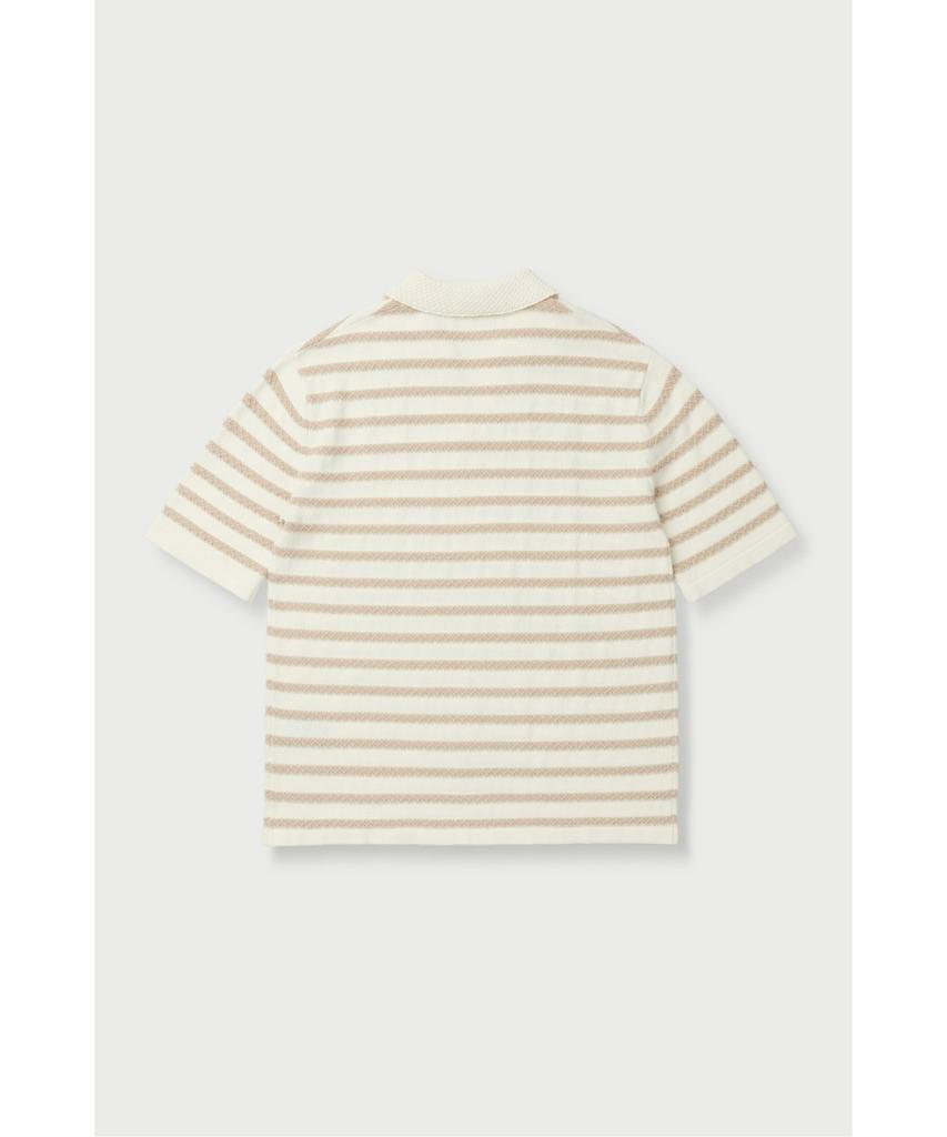 IRO Manaus Striped Short Sleeve Knit Irwam26018Bep