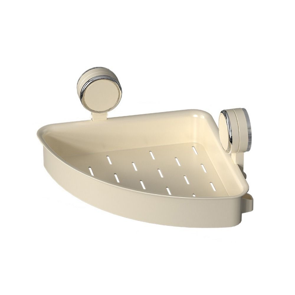 Пластиковая присоска для душа, настенная съемная угловая стойка для хранения, водонепроницаемая мощная треугольная полка для хранения для дома