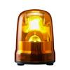 PATLITE Rotating Mount SKP-M1J-Y Beacon, 150, DC12-24V, Yellow, 3-Bolt