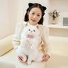 Super Realistic Simulated Puppet Cat Backpack Cute Animals Plush Bag  Boys Girls