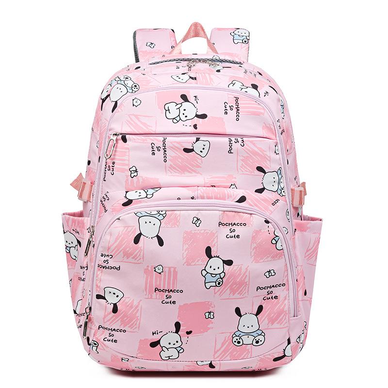The new primary and secondary school schoolbag is light, large capacity, small and fresh backpack, sweet and cute backpack for women
