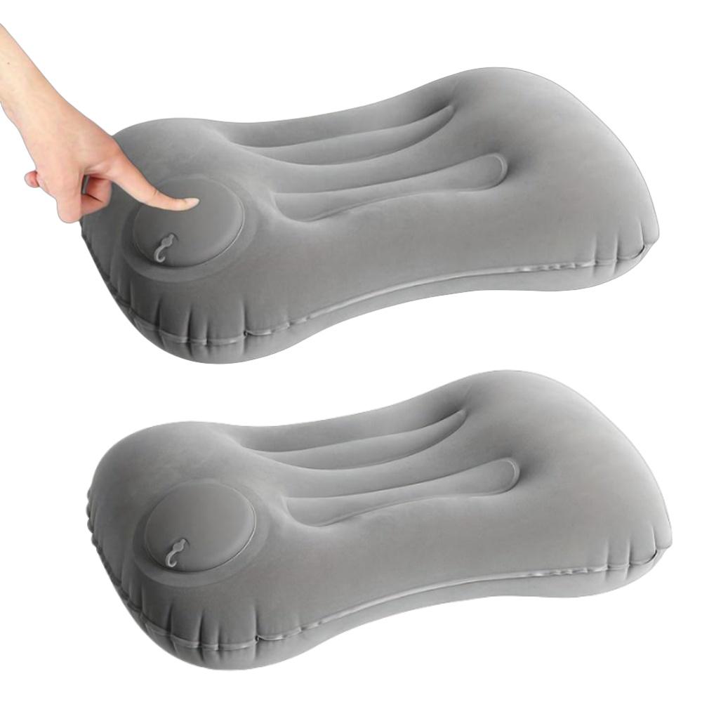 1/2 шт. Складные надувные подушки Многофункциональные подушки для поддержки шеи и поясницы для офиса, автомобиля, кемпинга, самолета, для отдыха, воздушная подушка