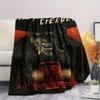 horror movie Print Flannel Blanket,High quality Comfortable for All Seasons,Home Decor,Warmth and Comfort,Perfect for Christmas Gifts