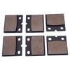 1 Set Motorcycle Front Rear Brake Pads Kit For BMW K75 K100 K100RS K1100LT K1100RS K1200RS K1200GT KL1100 R45 R65 R80 R100RS