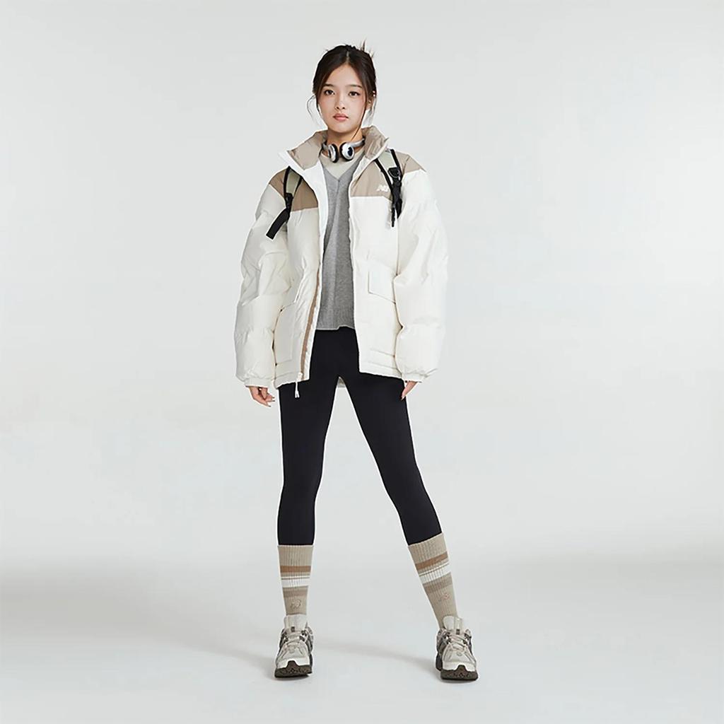 New Balance Down Jacket Unisex Khaki / White (Unisex) Down Jackets AMJ34304 CIC