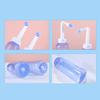 300ml Neti Pot Sinus Rinse Bottle Kit with 40 Salt Packets Nose Wash Cleaner Pressure Irrigation Neti Pot for Kids Adults