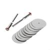10 x 22mm Blade Disc + 2 x Rod Rotary Cutting Tool