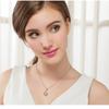 Sace Gems Женское ожерелье, кулон, медный сплав, циркон, модный подарок