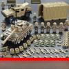 Совместимый танк Военная фигурка Спецназ Полиция Бронеавтомобиль Детский сборочный пазл