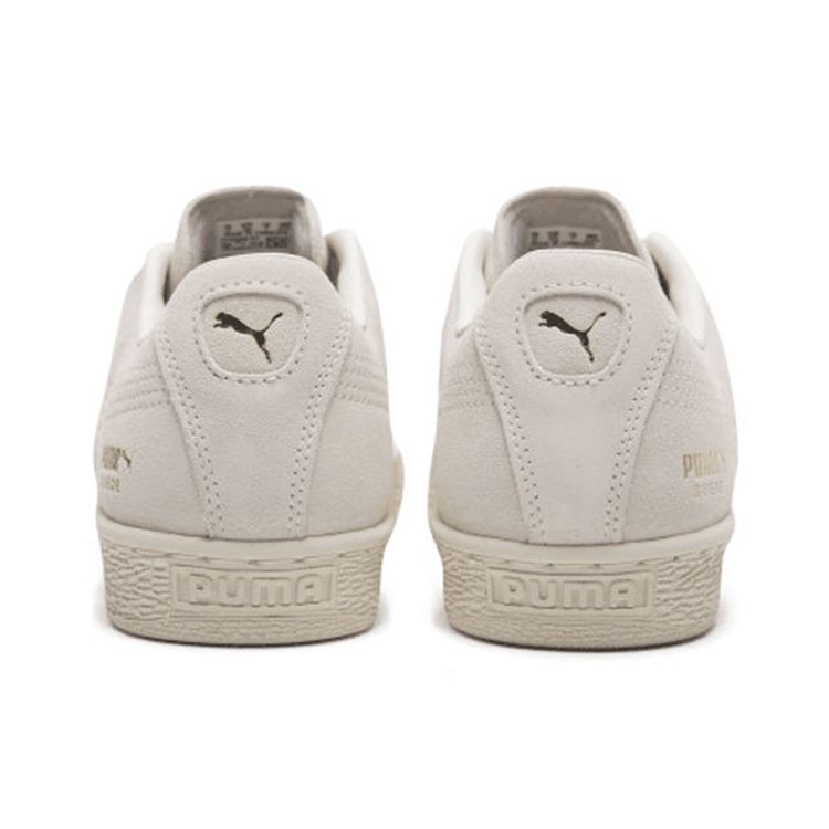 Puma Замшевые Туфли с Вырезом Небесно-Белые Унисекс Повседневные 370082-01