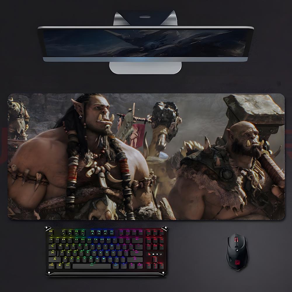 Fantasy Fierce OOrc Tribe Mouse Pad Mousepad Large Gaming Lockedge Thickened Pc Table Desk Mat