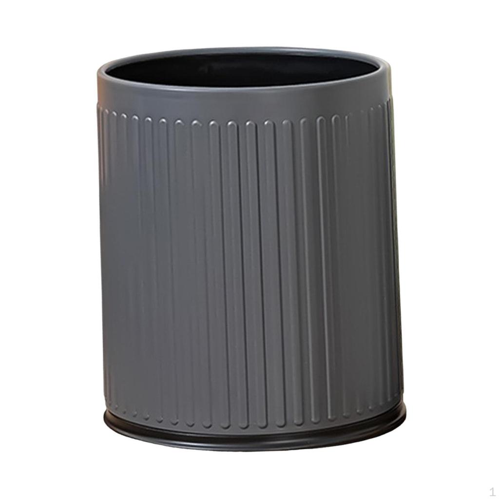 Домашнее мусорное ведро для гостиничного номера с открытым верхом, держатель для отходов большой вместимости