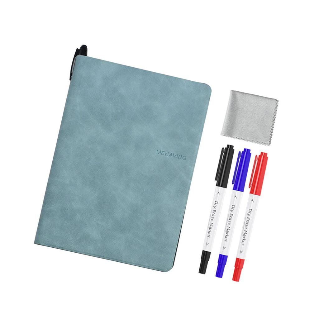 Двусторонняя магнитная доска-блокнот со стираемым маркером, портативная доска для письма в офисе, для встреч, для письма и рисования