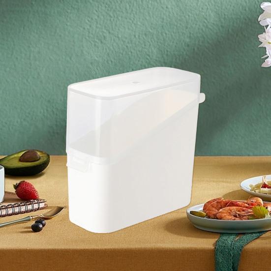 Кухонный ящик для хранения, чайный пакетик, мешок для приправ, органайзер, ящик, контейнер с откидной крышкой, прозрачная крышка, водонепроницаемый пылезащитный ящик для холодильника для дома