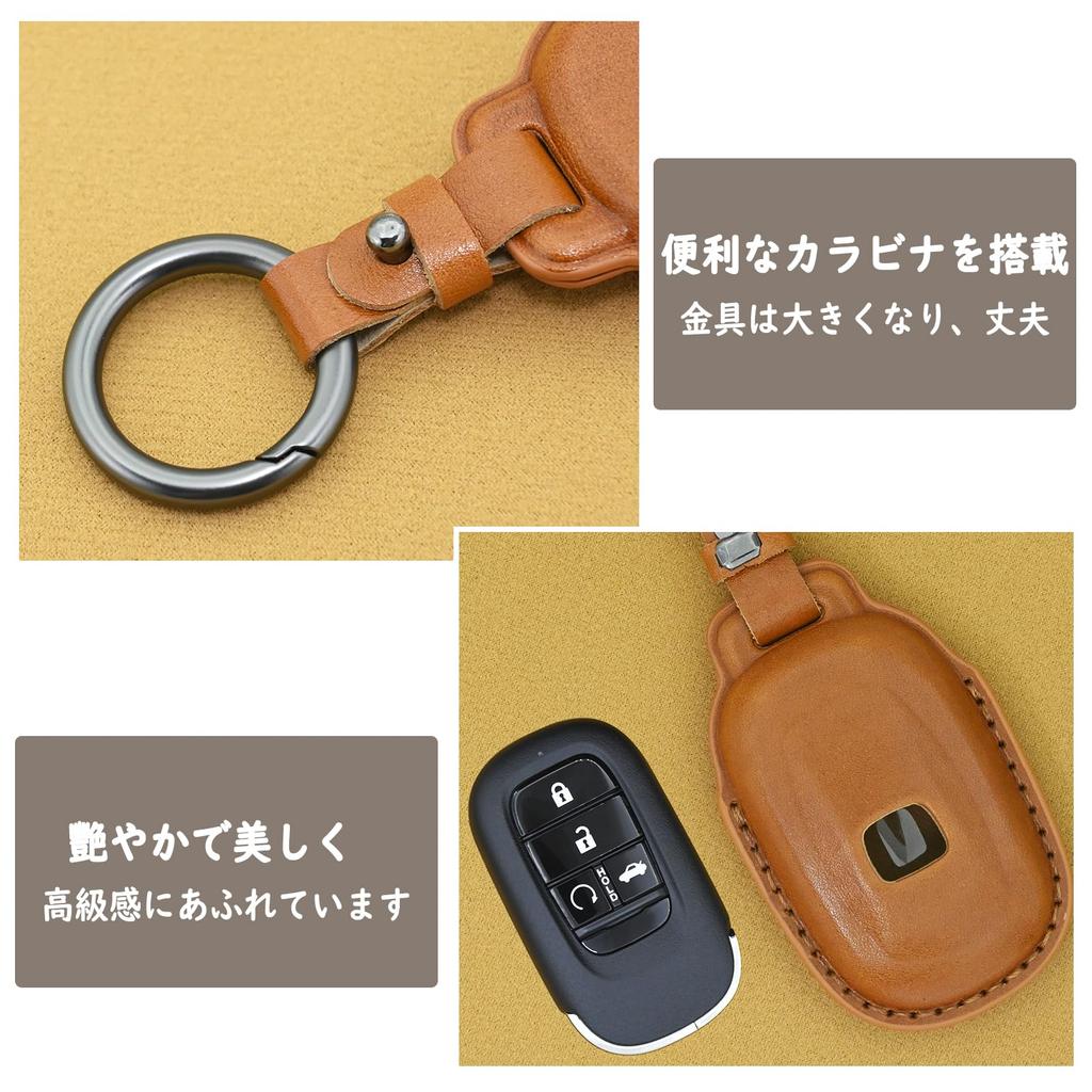 Совместимо с чехлом для смарт-ключа Honda для новых Vezel, RV, Stepwgn, Civic Hatchback, нового JF5 и нового Freed Type [Ysemco], серия чехлов/ключей, Spada, FL1, ZR-V,