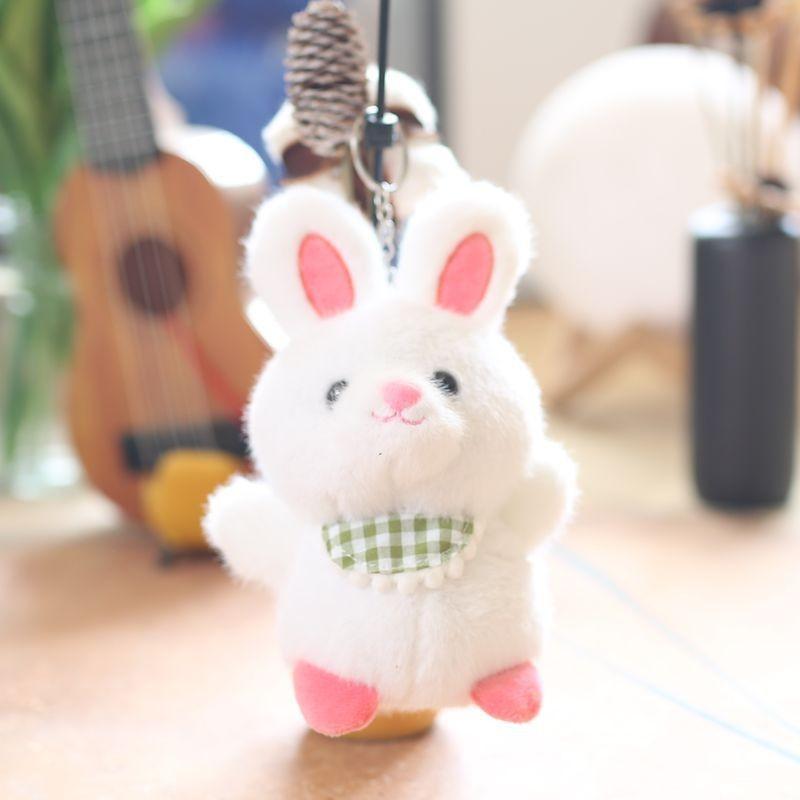 Charming Miniature Plush Panda Keychain Doll With Ultra Soft Filling For Kids