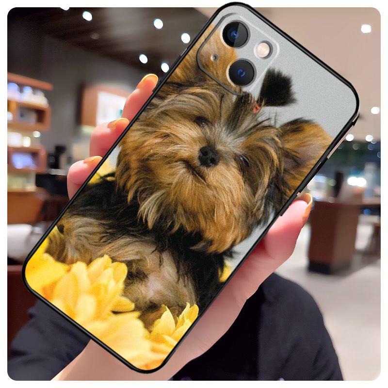 Мини-чехол Йоркширский терьер для iPhone 14 Pro Max 16 15 11 12 13 17 Pro Max mini 15 16 Plus 16e 17 Air Чехол для телефона