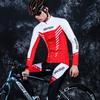 Mens Cycling Jersey Shorts Set Long Sleeve Riding Gear Mountain Road Bike