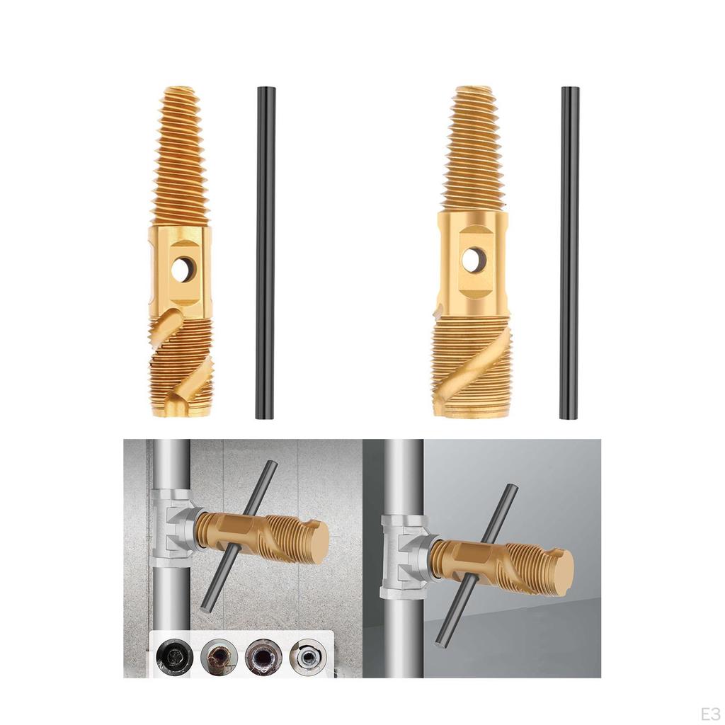 Извлекатель поврежденного винта, сломанный провод, ремонт водопроводных труб, много функций, удобный металл