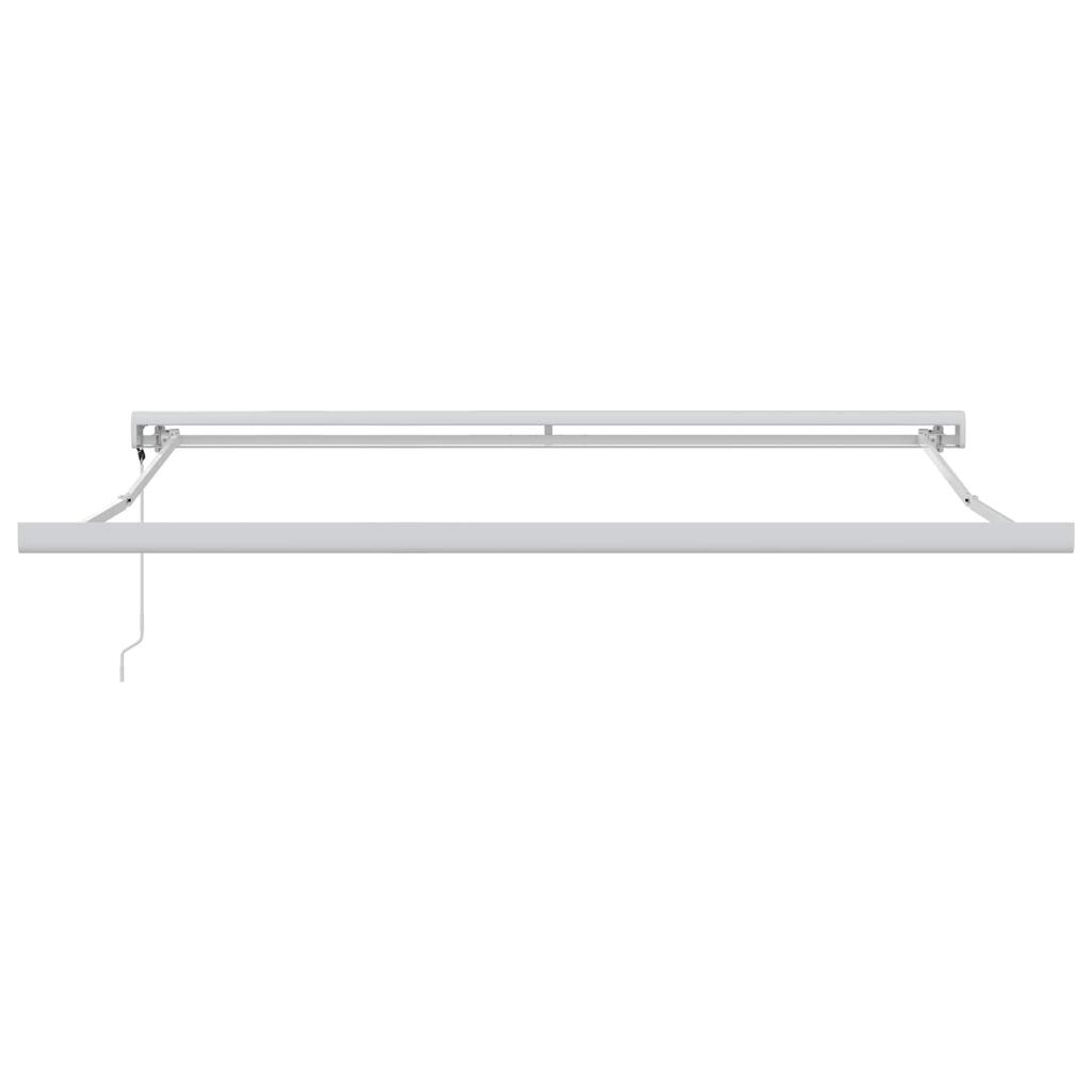 Retractable Awning Red 300 x 250 cm Fabric and Metal