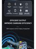 Bluetooth MP3 Автомобильное FM-зарядное устройство с цифровым дисплеем и быстрой зарядкой