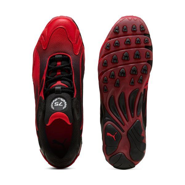 Кроссовки унисекс F1 x Puma Inhale 75-летний юбилей Черный Черный-Поп-Красный 308889-01