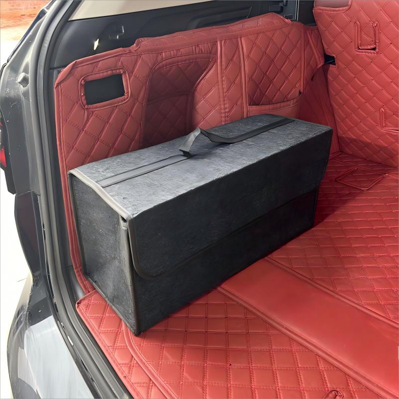 Большой противоскользящий отсек для хранения обуви, органайзер для инструментов, сумка для хранения автомобиля, органайзер для багажника автомобиля, ящик для хранения из мягкого фетра, аксессуары