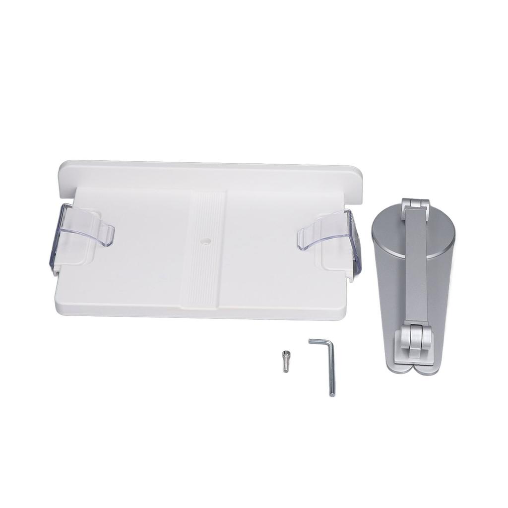 Подставка для книг, серебристая, многофункциональная, регулируемая по высоте, без помощи рук, устойчивая, прочная, долговечная подставка для книг