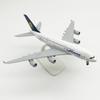 20 см Статическая Симуляция Сплав Самолет Lufthansa A380 Авиалинии Модели Самолетов С Шасси Детские Подарки Коллекция Игрушка Самолет
