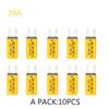IZTOSS 10PCS 5-30A 14V Small Blade Fuse Automatic Reset Fuse Circuit Breaker Current Overload Protector for Car Truck Boat RV Circuit Breaker 6