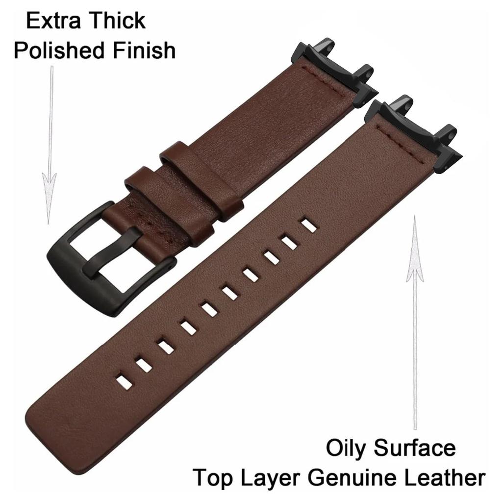 Кожаный ремешок для часов Huami Amazfit T-REX 2/3, мужской ремешок для Amazfit T-Rex/T-Rex Pro/T-Rex 2 Ultra, сменный браслет Correa