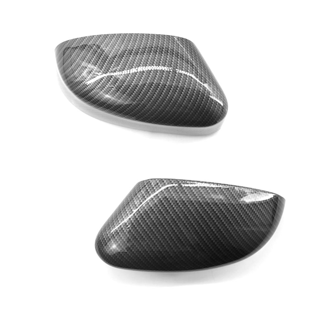 2pcs Side Mirror Cover Rearview Mirror Housing Replacement for Ford Focus 2012 2014 BM51 17K748 AA  BM51 17K747 AA