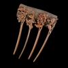 1Pc Disk Hair Artifact Ancient Headwear Hairpin Ancient Style Geometric Type New Chinese Style Flower Hair Accessories