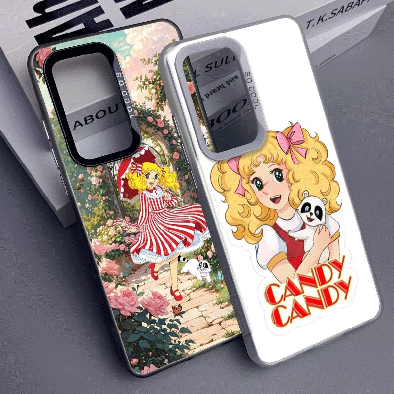 Мягкий чехол для телефона с рисунком из аниме Candy Candy для Samsung A17 A16 A15 A14 A13 A57 A56 A55 A54 A53 A37 A36 A35 A34 A33 A26 A25 A24 A23 A52