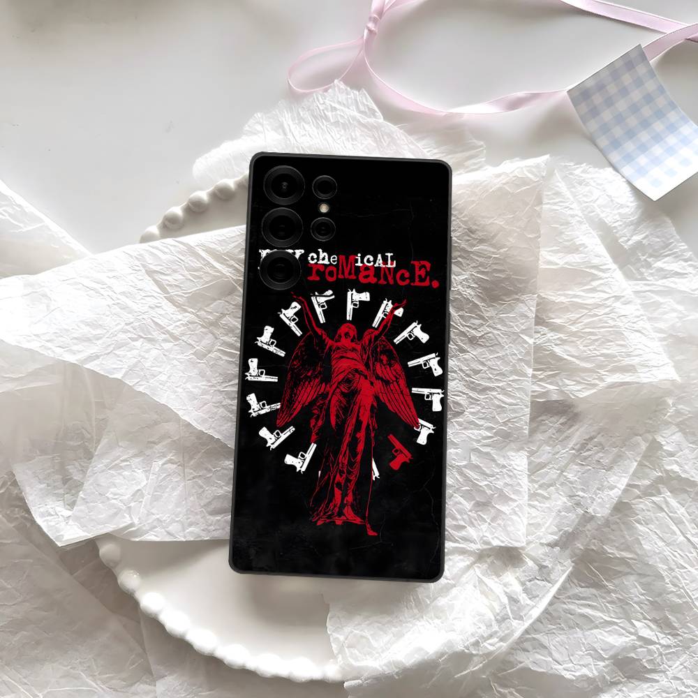 Чехол для телефона My Chemical Romance для Samsung S 24 Fe 25 Ultra Plus 20 Lite 21 30 22 23 24 22 Ultra 5G Fundas